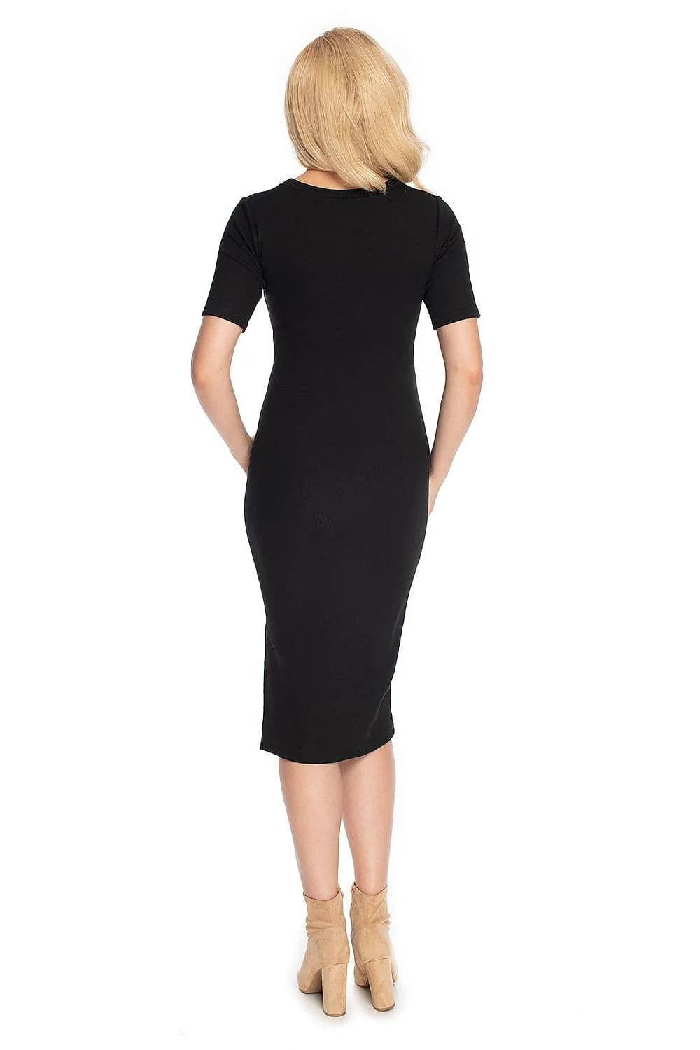 Robe cocktail maternité - Image 3