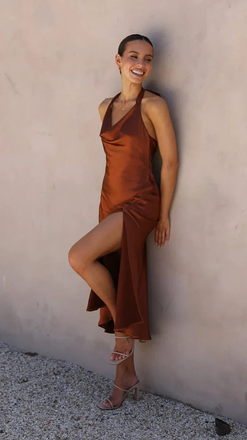 Robe demoiselle d'honneur midi dos nu - Image 5