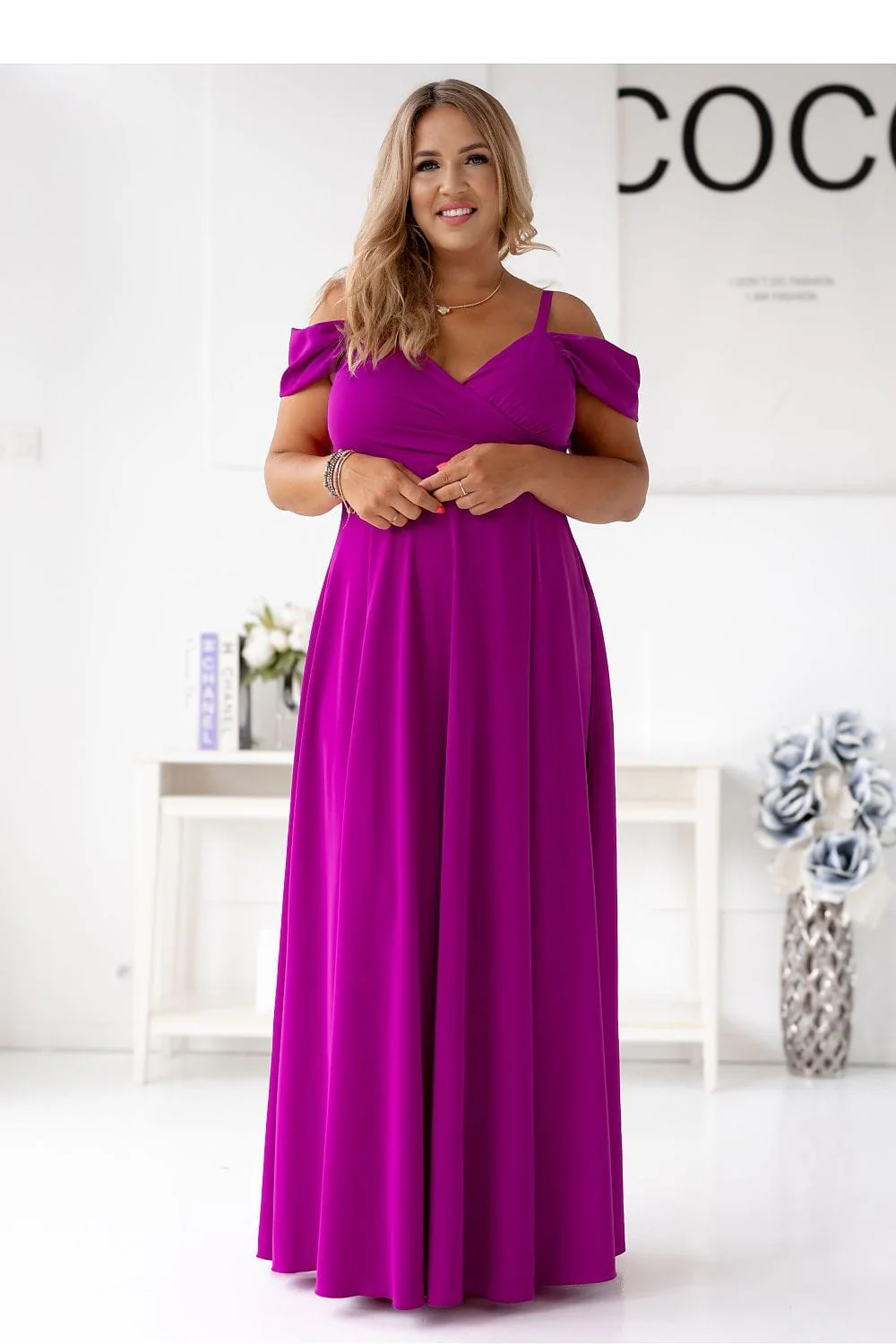 Robe de soirée grande taille princesse - Image 3